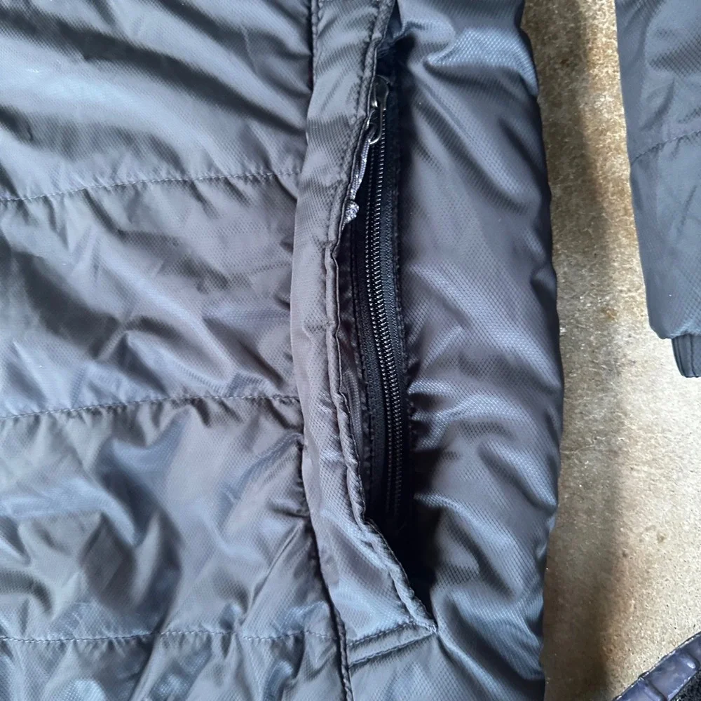 The North Face Puffer Jacket Mens XXL Black Excellent Quilted Insulated Zip Up